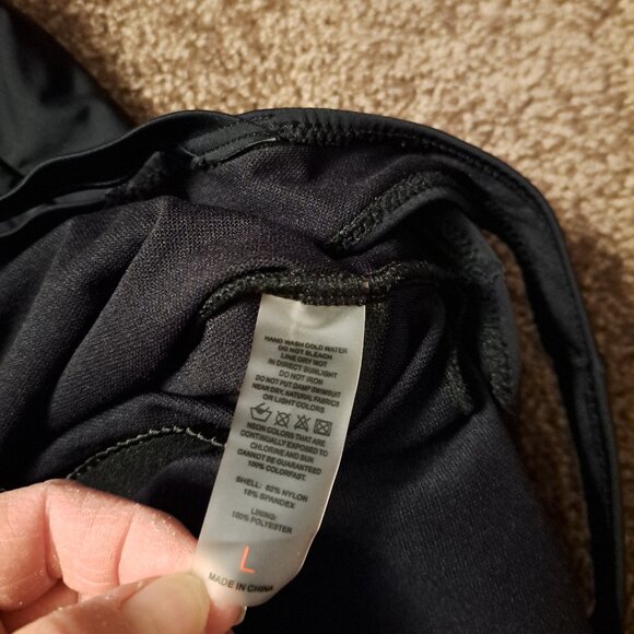 Women's Black One Piece Swimsuit With Criss-cross Back - Picture 5 of 9